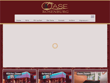 Tablet Screenshot of oase-rosenburg.at